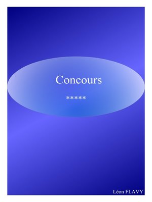 cover image of CONCOURS ENSEIGNEMENT***